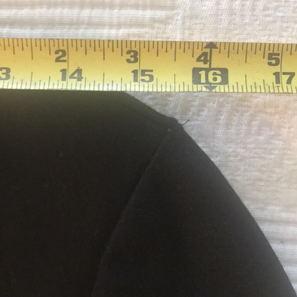 J. Crew Black Long Sleeve Midi Dress Ruffle Cuffs 10 - Picture 13 of 17